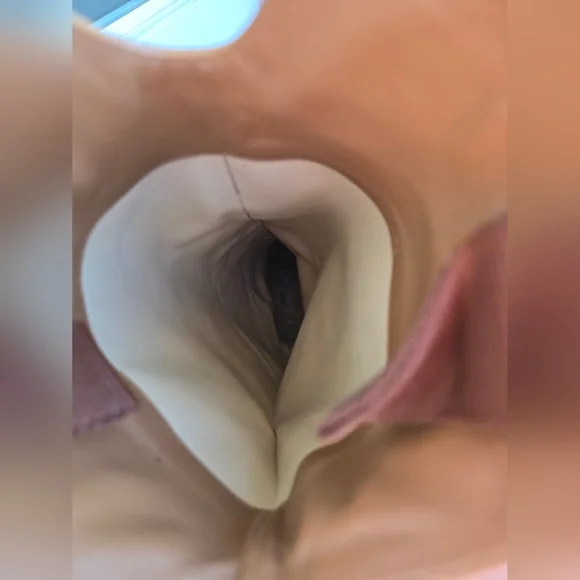 Jimmy Choo Tan Over the Knee Boots Minimalist Design - Picture 14 of 15